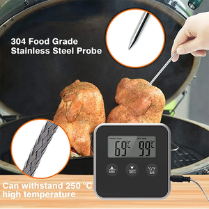 Bas prix grand LCD en acier inoxydable <span class=keywords><strong>sonde</strong></span> fumeur <span class=keywords><strong>four</strong></span> cuisine barbecue gril <span class=keywords><strong>thermomètre</strong></span> <span class=keywords><strong>avec</strong></span> <span class=keywords><strong>alarme</strong></span> - Product Image 6