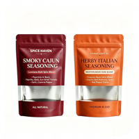 Sachet Doypack Personnalisé Imprimé avec Fermeture Zip pour Bonbons, Emballage Alimentaire, Fruits Secs, Snacks et Épices