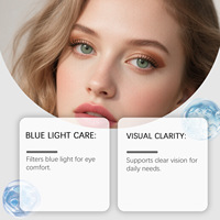 Docteat OEM 16-en-1 Lutéine Zéaxanthine Gélules Oculaires 150 unités 40mg Lutéine Oméga 3 Zinc Soutien Visuel Maculaire Anti-Lumière Bleue