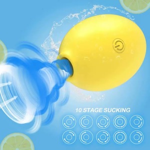 Vibrador de Succión Popular en EE. UU. con 10 Modos de Succión, Juguete Sexual para Estimulación del Clítoris, Vibrador Lemon para Mujeres - Product Image 4