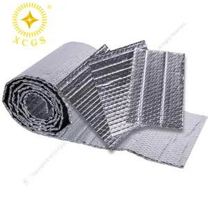 XCGS Factory Wholesale High R Value Fireproof Reflective Double Foil Bubble Insulation Material For Roof Insulation Material
