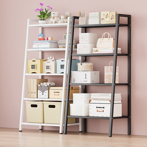 Estantería de Acero de Alta Resistencia con Forma de Escalera Trapezoidal de Múltiples Niveles a Bajo <span class=keywords><strong>Precio</strong></span>, Organizador de Acero para Ahorrar Espacio en la Sala de Estar y la Cocina - Product Image 1