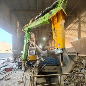 מפצץ סלעים הידראולי מכני עם שלט רחוק לסיבוב מלא ותחנת משאבה הידראולית חשמלית - Product Image 6