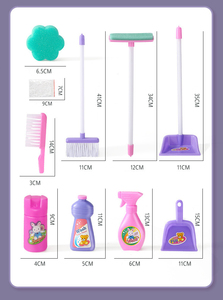 Jouet pour enfants semblant de nettoyage avec jouet aspirateur interactif amusant <span class=keywords><strong>Kit</strong></span> de fournitures de ménage pour les filles - Product Image 6