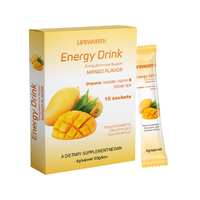 Lifeworth Sport Suppléments Poudre Multivitaminée Absorption Facile Ginseng Sucre Caféine Vitamines Minéraux En Vrac/Sac Énergie