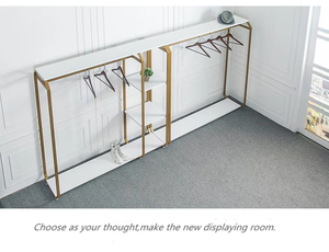 Simple Style <strong>Display</strong> <strong>Rack</strong> For Women's Clothing <strong>Display</strong> Stand Iron Design <strong>Display</strong> Showcase - Product Image 4