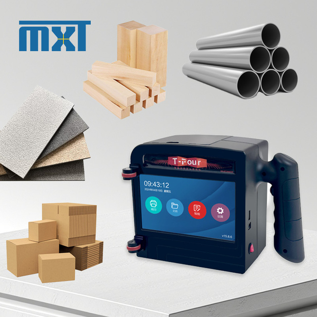 High Demand Compact Size High Definition Coding Industrial Handheld Inkjet Printer Leather Flex Marking Wireless Battery Powered
