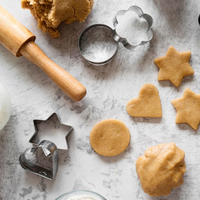 Mini coupe-biscuits carré rond en forme de géométrie en acier inoxydable coupe-biscuits pour biscuits Biscuit pâtisserie pâte tarte