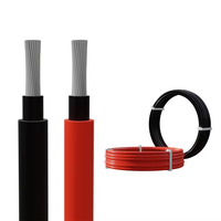 TÜV H1Z2Z2-K Solar kabel 4 MM2 6 MM2 10 MM2 16 MM2 Rot Schwarz Batterie DC Kabel 16mm PV Stromkabel 6mm Solar 10mm
