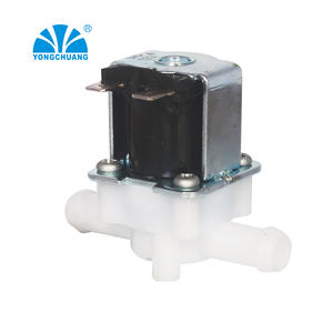 Yuyao Yongchuang YCWS10-09 Plastic Solenoid Valve Reputable Manufacturer Inlet Solenoid Valve for <b>RO</b> <b>Water</b> <b>Water</b> <b>Filter</b> Parts - Product Image 1