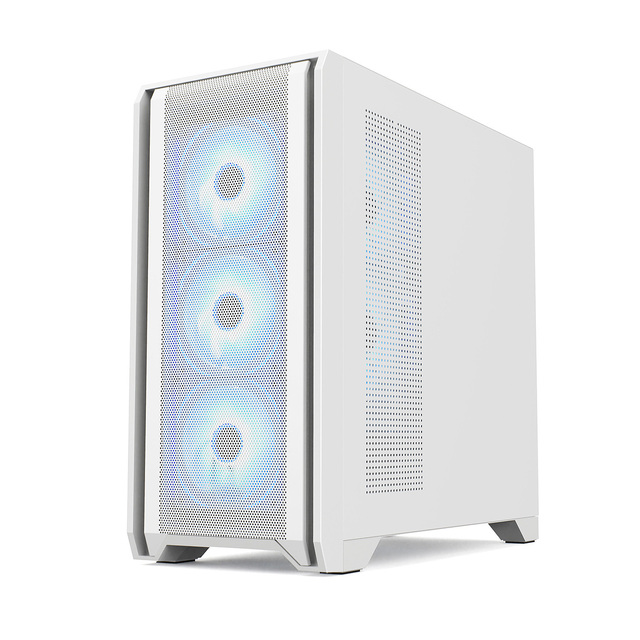 LY High Quality RGB Gaming Full/mid Tower PC Computer Case EATX ATX MATX PC Cabinet Custom Tempered Glass Black PC Case