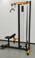 Station de musculation compacte tout-en-un en promotion - Machine à câbles pour les tractions dorsales et les exercices de fly