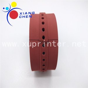 M2.015.357/01 Slow Down Belt Sm74 Cd102 Xl105 <b>Machine</b> Receiving Suction Belt M2.015.357 Pink Raised <b>Printing</b> <b>Press</b> 220X38MM - Product Image 6