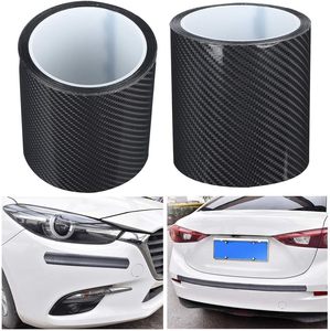 Vinilo Adhesivo de Fibra de Carbono K5D - Cinta Protectora para Umbral de Puerta Resistente a Arañazos para Molduras de Automóviles y Reparaciones DIY - Product Image 3