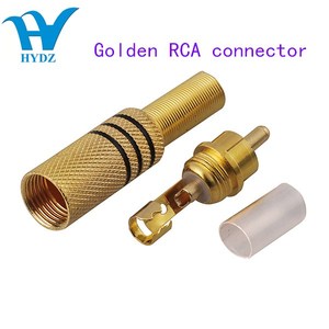 Connettore <span class=keywords><strong>rca</strong></span> adattatore placcato oro di alta qualità - Product Image 3