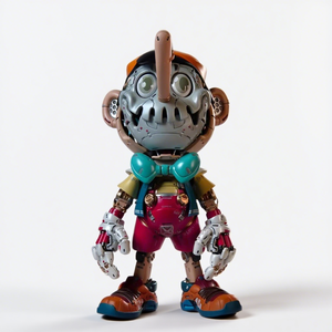 50CM prêt à l'emploi Cyberpunk <span class=keywords><strong>Pinocchio</strong></span> Robocop Robots résine Figure ornement nouvelle condition modè<span class=keywords><strong>le</strong></span> Statue jouet Collection - Product Image 6
