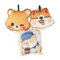 Éponges de bain personnalisées, animaux, enfants, pouf luffa, boule de maille, boule de douche en PE coloré, épurateur de dos