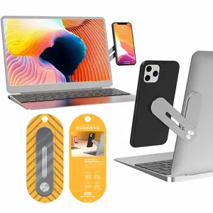 Supporto per telefono cellulare portatile in alluminio di vendita caldo accessori per Computer staffa per supporto aspirazione magnetica vendita calda Laptop