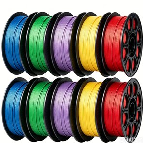 Filamento PLA Silk para Impresora FDM con Alimentación Automática, Color Único, Antiobstrucción, 1.75mm ±0.03mm, Consumible PLA Ecológico para Impresión sin Supervisión - Product Image 1