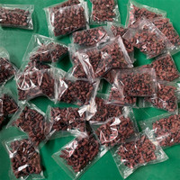 NAD002A 50 pièces Manches abrasives double face en émeri, bandes de ponçage, embouts de perceuse à ongles, outils de manucure