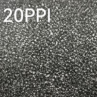 Mousse filtrante en polyuréthane réticulé sur mesure, feuille de mousse à cellules ouvertes pour la filtration de l'air et de l'eau des aquariums