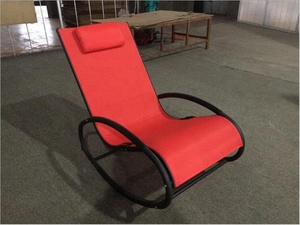 Chaise de plage inclinable pliante de salon en acier de <span class=keywords><strong>jardin</strong></span> extérieur chaise longue pliante chaise longue de soleil chaise à gravité zéro - Product Image 6