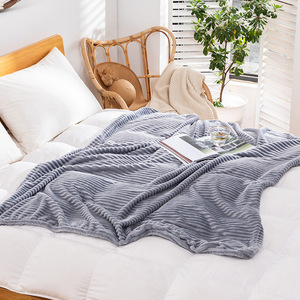 Couverture Polaire Unie en Flanelle OEM & ODM HESEN pour Sieste, Loisirs, Canapé et Climatisation - Product Image 6