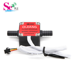 Capteur de débit de carburant diesel en plastique Dijiang 3/8 Barb OFO5ZAT-1, débitmètre à engrenages ovales pour station-service, sortie impulsionnelle - Product Image 4