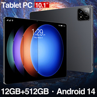 Tablet Phablet Pad 6S de 11 Pulgadas 5G, 12GB+512GB, 108MP, 8000mAh, Doble SIM+TF, Marco Metálico Global, Desbloqueo Facial, Huella Dactilar, Fotografía IA