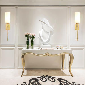 โคมไฟติดผนังทองแดง<span class=keywords><strong>ส</strong></span>ไตล์อเมริกัน x <span class=keywords><strong>ส</strong></span>ไตล์เรียบง่ายหรูหรา <span class=keywords><strong>ส</strong></span>ำหรับห้องนั่งเล่น ฉากห<span class=keywords><strong>ล</strong></span>ังทีวี ห้องนอนย้อนยุค ข้างเตียง - Product Image 1