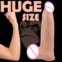 JiaYi J82 Gorilla 1.6kg Dildo de Silicona 100% Grueso y Grande de China, Pene Artificial, Plug Anal, No Impermeable, Gay, Boxing, JJ Sex