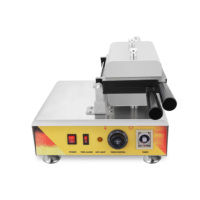 Machine commerciale de cône de gaufre machines de casse-croûte de gaufrier de taiyaki de licorne de maïs de crème glacée avec du CE