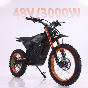 จักรยานไฟฟ้าแบบไร้แปรงถ่าน 48V/3000W รุ่นใหม่ ระบบกันสะเทือนคู่ เบรกไฮดรอลิก แบตเตอรี่ 20Ah ความเร็วสูงสุด 60 กม./ชม. สำหรับผู้เริ่มต้น พร้อมมอเตอร์ไร้แปรงถ่าน - Product Image 6