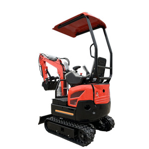 Mini-excavatrice Toho de 1,2 tonne, 1:12, 1,6 hydraulique sur chenilles avec moteur Doosan, hydraulique et moteur Poclain - Product Image 1