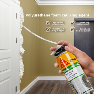 Espuma Adhesiva <span class=keywords><strong>Sika</strong></span>, Agente de Relleno de Silicona, Impermeable, Sellador de Expansión, Bloqueador de Agujeros para Puertas y Ventanas - Product Image 2