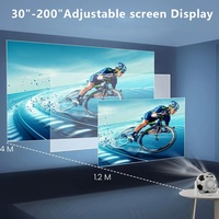Precio de fábrica Auto Focus Keystone Android 13 System Native 720P Home Theater Smart WiFi 6 LCD Video Mini proyector portátil