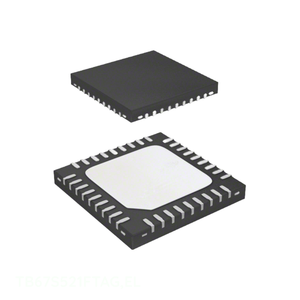 Componentes y Piezas Electrónicas de Gestión de Energía (PMIC) IC MOTOR DRIVER 36WQFN Canal del Fabricante TB67S521FTAG,EL - Product Image 1