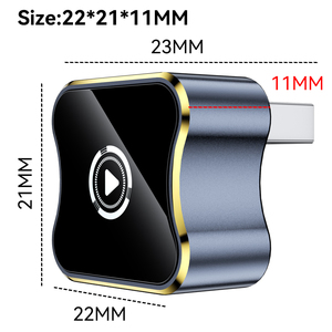 New 2 in 1 Wireless Carplay Android Auto Dongle C Type Carplay <b>Adapter</b> - Product Image 2