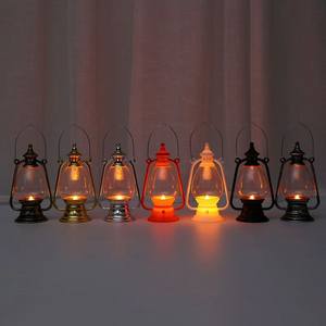 Nueva Lámpara LED Electrónica con Forma de Caballo, Decoración de Halloween, Lámpara Portátil Retro, Lámpara de Viento, Regalo Artesanal, Modelo Decorativo - Product Image 1