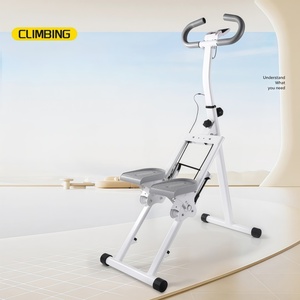 Appareil de fitness multifonctionnel pour l'intérieur : simulateur d'escalade, stepper et tapis de course pour la maison, en métal - Product Image 4