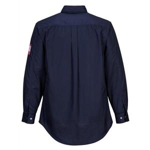PORTWEST-Chemise bleu marine FR69NARXL Bizflame Plus-EAN 5036108349562 WORKWEAR RÉSISTANT AUX FLAMMES - Product Image 2