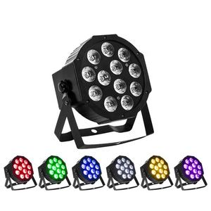 Nueva Iluminación LED para Escenarios, 12x18w RGBWA UV 6en1, Luz LED Par para Luces LED Par de 220W - Product Image 1