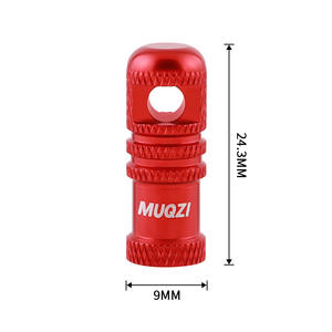 Outil pour <span class=keywords><strong>valve</strong></span> <span class=keywords><strong>Presta</strong></span> - Capuchon anti-poussière intégré en alliage d'aluminium en plusieurs couleurs - Product Image 6