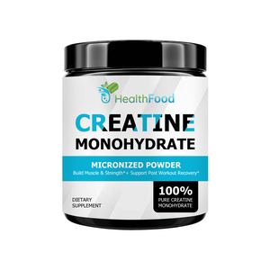 Creatina Micronizada Personalizada en Polvo para el Crecimiento Muscular, la Recuperación de la Fuerza y la Salud Cerebral, Apta para Veganos, para Todas las Edades - Product Image 1