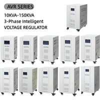 Stabilisateur de tension intelligent triphasé 10KVA 15KVA 20KVA 30KVA, stabilisateur de puissance automatique 10KVA-150KVA, régulateur de tension AC