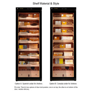 خزانة إلكترونية رطب السيجار C380A الإسبانية بسعة 1800CT من السيجار - Product Image 3