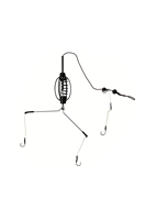 Cage à appâts tressée en PE pour la pêche à la carpe, forme pastèque, anti-accrocs, distributeur d'appâts à ressort pour la pêche à la carpe