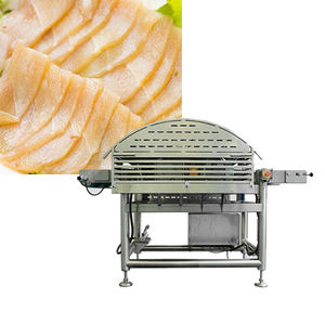 Máquina Cortadora Horizontal de Tipo Cinta Transportadora Comercial para Carne de Res, Pescado, <span class=keywords><strong>Pechuga</strong></span> de Pollo Cruda, Tipo <span class=keywords><strong>Mariposa</strong></span> - Product Image 4