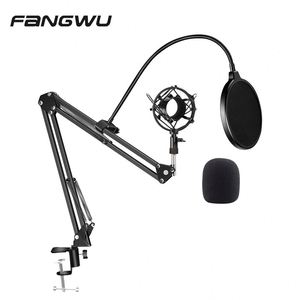 Professional Microphones Accessories Microphone Pour De Batterie Kit Microphone, Arm And Antipop - Product Image 1