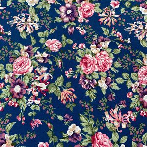 Alta calidad <span class=keywords><strong>40s</strong></span> patrón floral personalizado Digital impreso multicolor tela para mujer ropa vestido camisa - Product Image 6